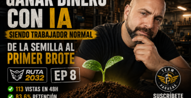 Miniatura del episodio 8 de Ruta 2032 sobre cómo ganar dinero con inteligencia artificial siendo trabajador normal.
