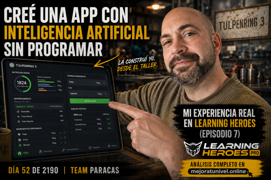 Miniatura de la Ruta 2032 sobre aplicaciones con inteligencia artificial creadas sin programar mediante Learning Heroes Pro.