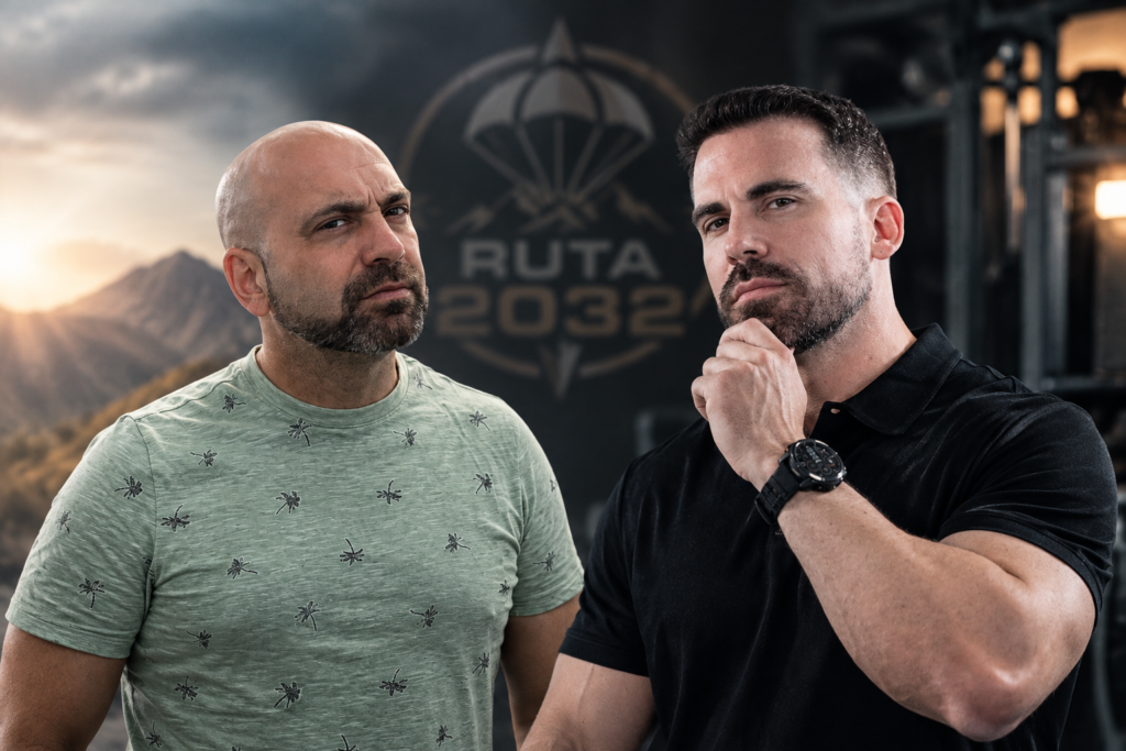 Noé Serrano y Miguel Navarro analizando el programa Superhumano del Instituto de Biohacking Consciente en mejoratunivel.online.